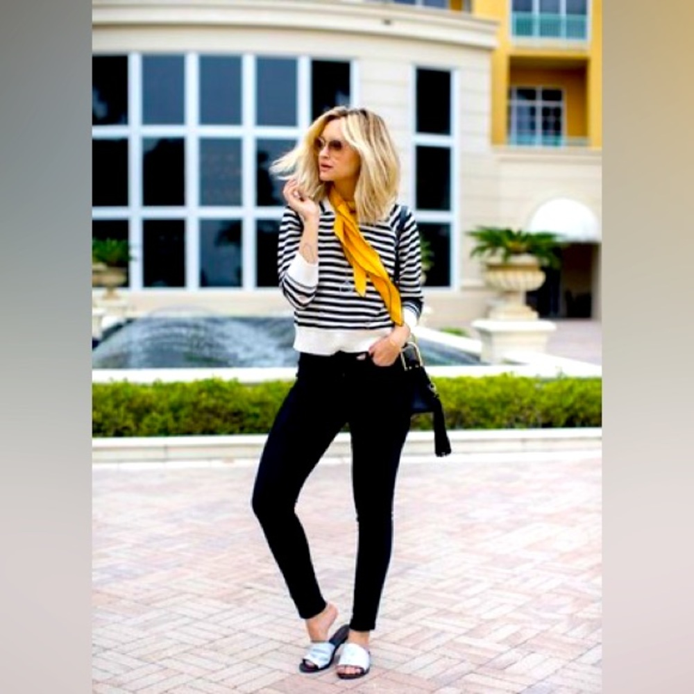 Jcrew Toothpick black jean size 26P